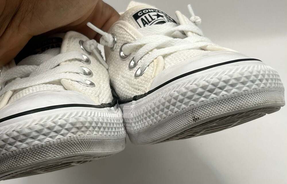 Converse Chuck Taylor All Star Shoreline Slip-On White Sneakers Women's Size 7 - Picture 5 of 7